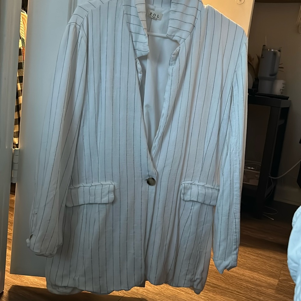 White blazer